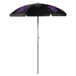 Kansas State Wildcats 5.5 Ft. Portable Beach Umbrella - Black