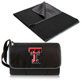 Texas Tech Red Raiders Outdoor Picnic Blanket and Tote - Black