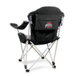 Ohio State Buckeyes Reclining Camp Chair - Black