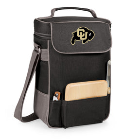 Colorado Buffaloes Duet Wine & Cheese Tote - Grey