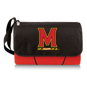 Maryland Terrapins Outdoor Picnic Blanket and Tote