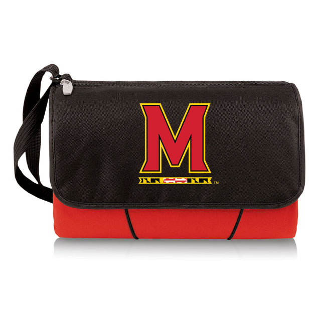Maryland Terrapins Outdoor Picnic Blanket and Tote