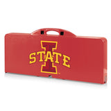 Iowa State Cyclones Picnic Table Portable Folding Table with Seats