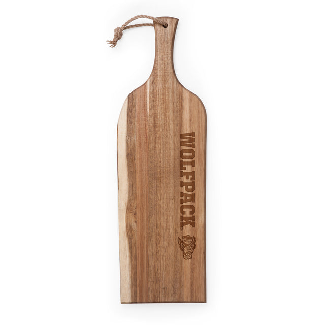 NC State Wolfpack Artisan Acacia Charcuterie Board