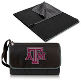 Texas A&M Aggies Outdoor Picnic Blanket and Tote - Black