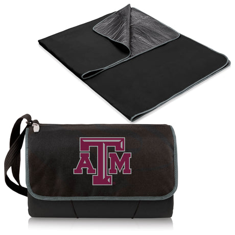 Texas A&M Aggies Outdoor Picnic Blanket and Tote - Black