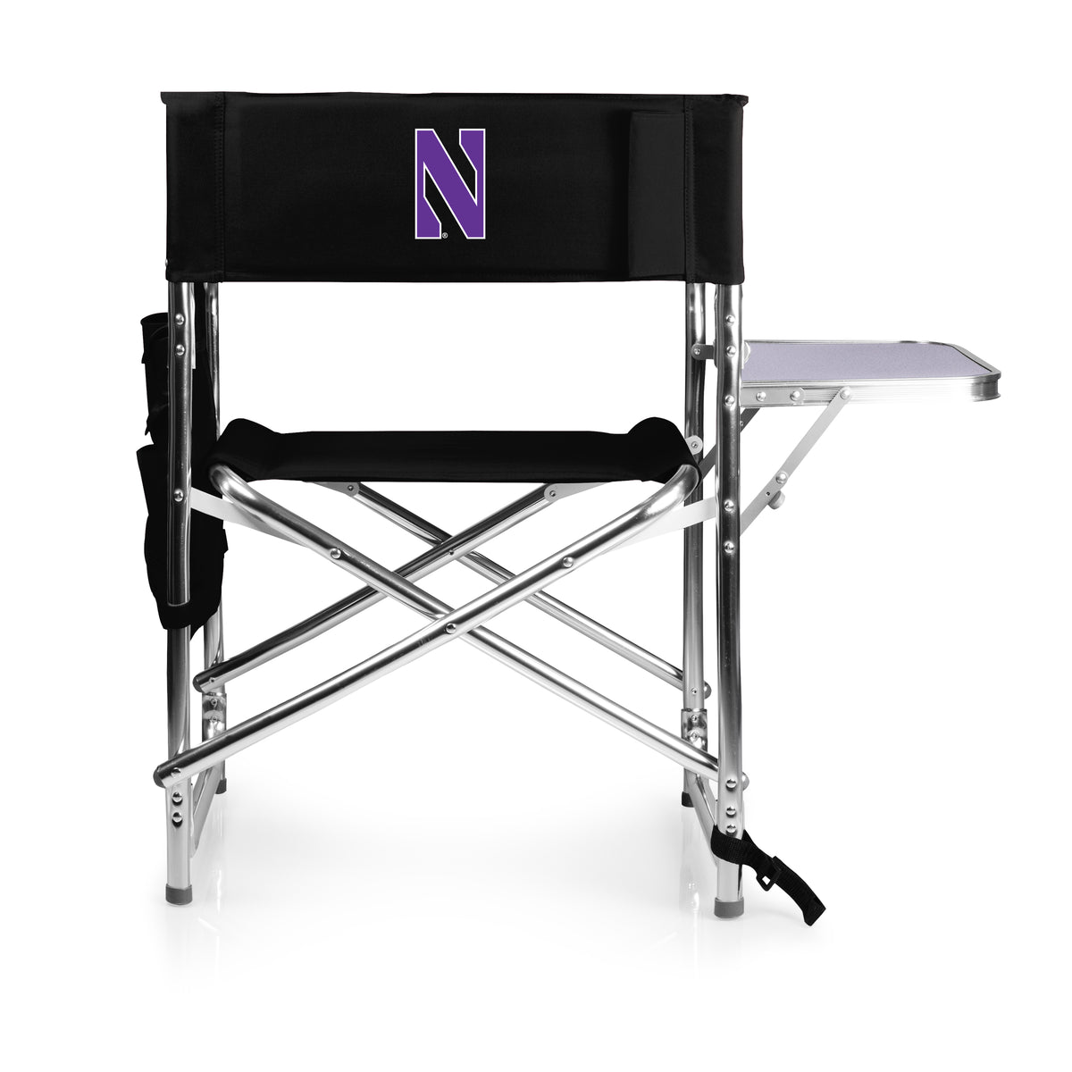 Northwestern Wildcats Sports Chair - Black