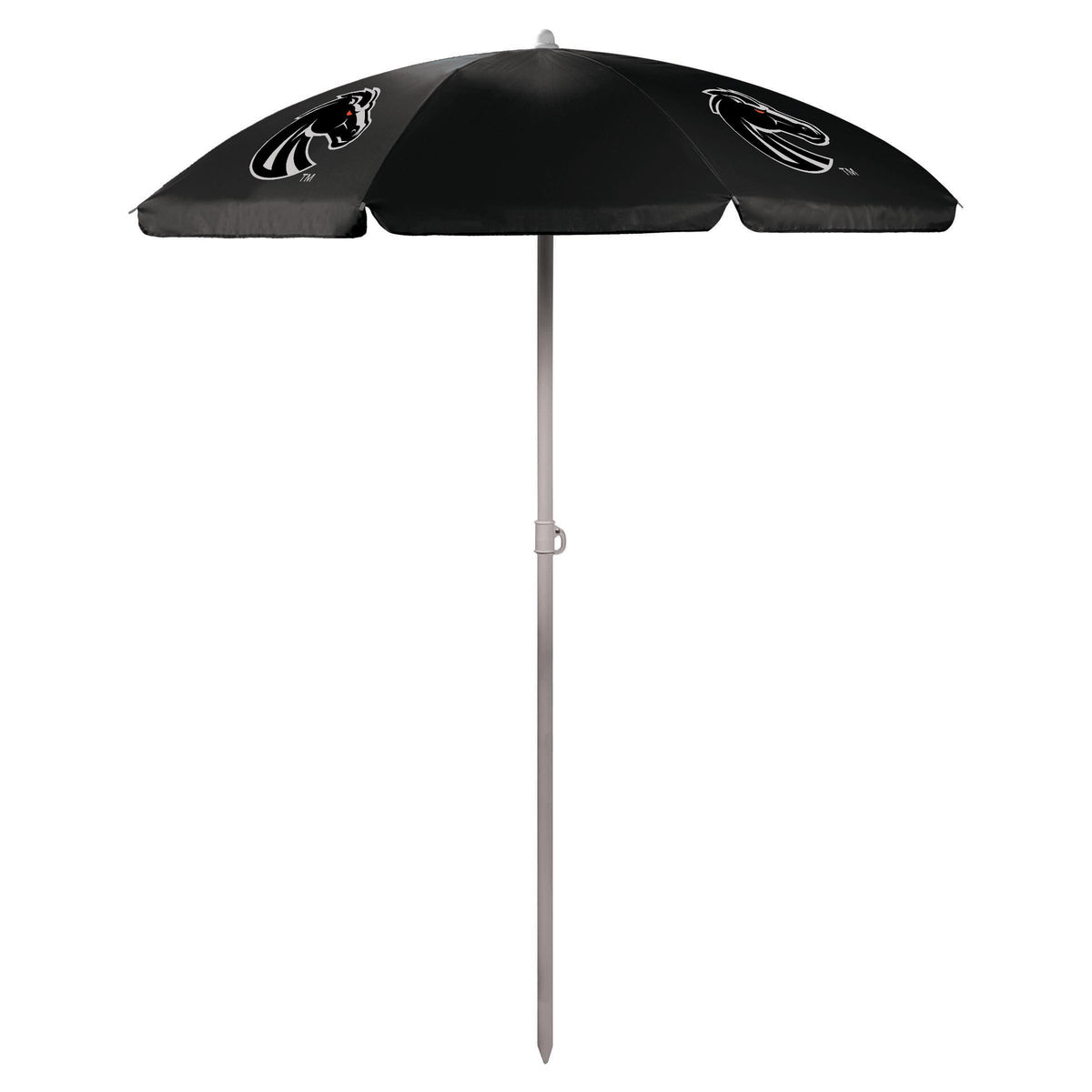 Boise State Broncos 5.5 Ft. Portable Beach Umbrella - Black