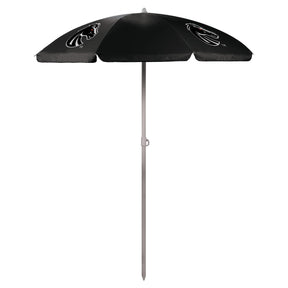 Boise State Broncos 5.5 Ft. Portable Beach Umbrella - Black