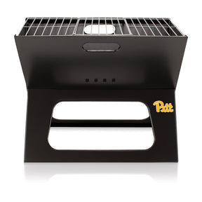 Pittsburgh Panthers X-Grill Portable Charcoal BBQ Grill