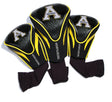 Appalachian State Mountaineers 3 Pack Embroidered Contour Golf Headcovers