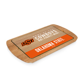 Oklahoma State Cowboys Billboard Glass Top Serving Tray