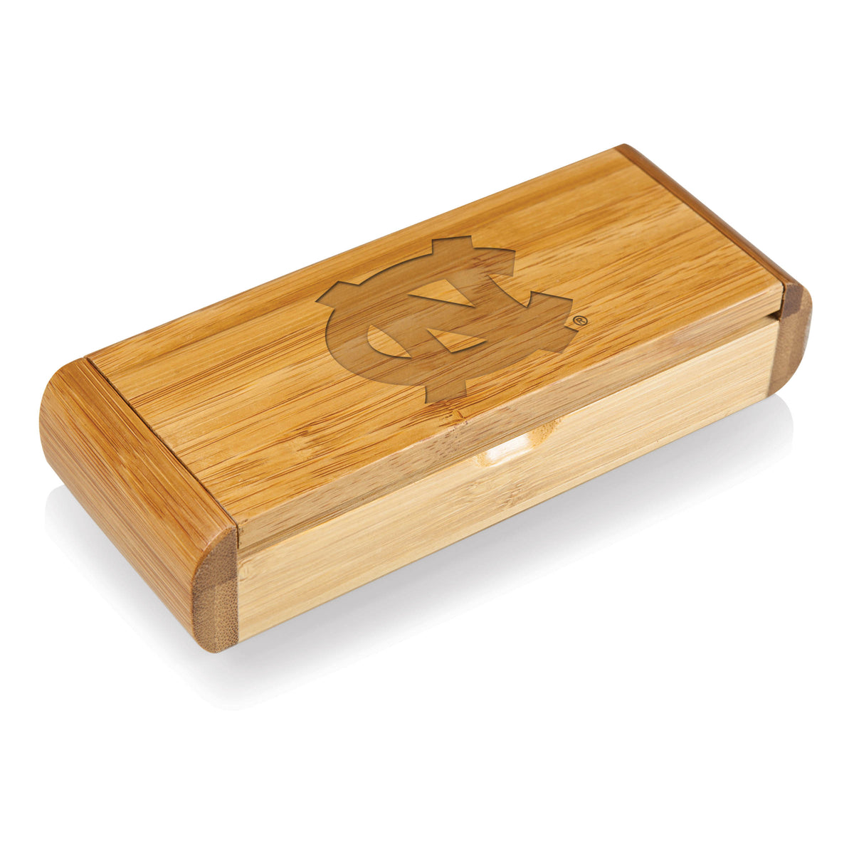 North Carolina Tar Heels Elan Deluxe Corkscrew In Bamboo Box