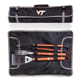 Virginia Tech Hokies 3-Piece BBQ Tote & Grill Set