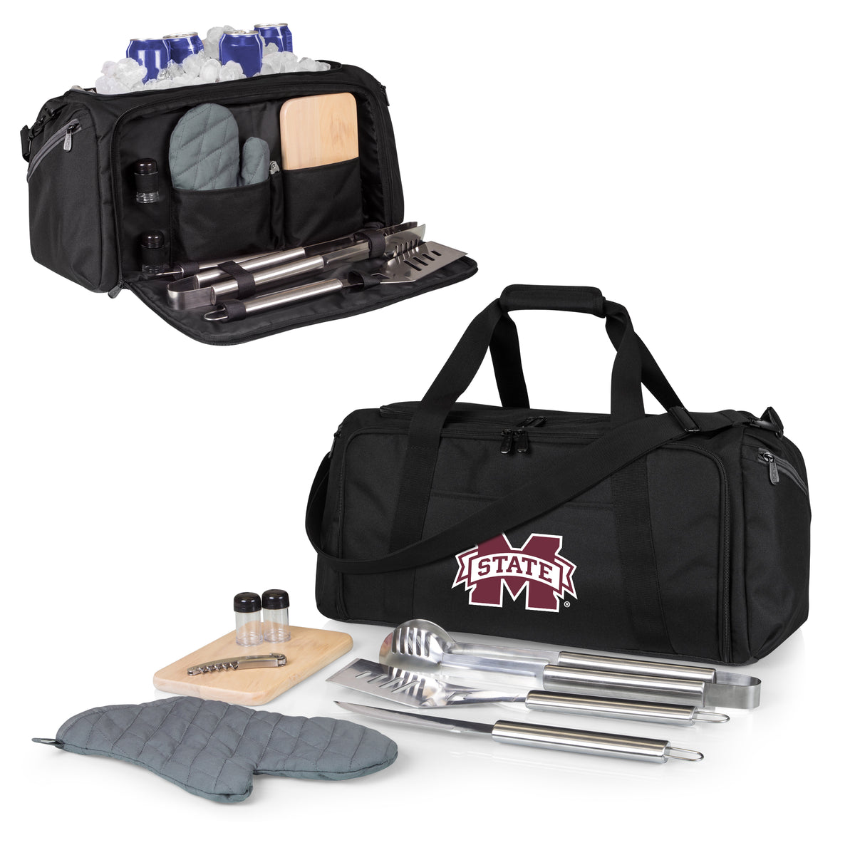 Mississippi State Bulldogs BBQ Kit Grill Set & Cooler