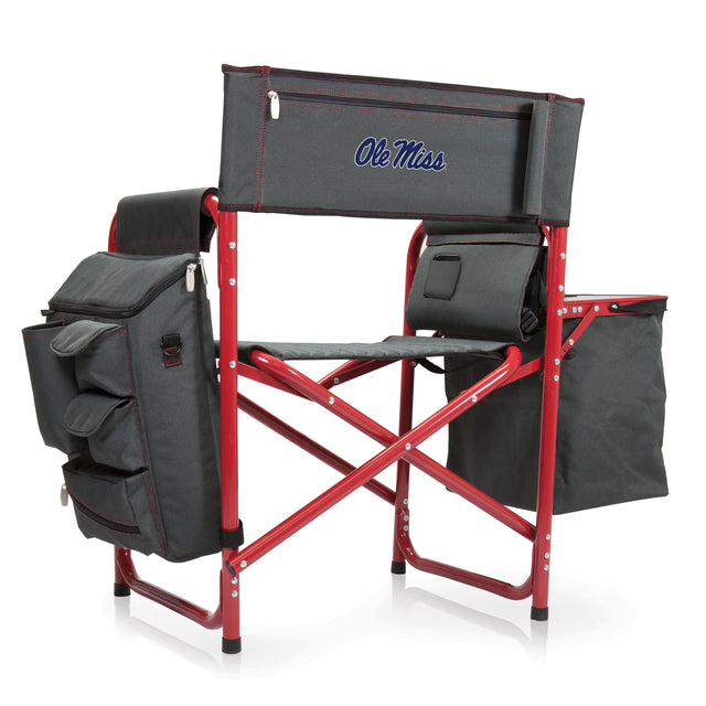 Mississippi Rebels Fusion Camping Chair - Red