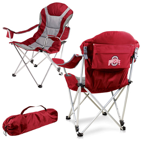 Ohio State Buckeyes Reclining Camp Chair