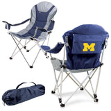Michigan Wolverines Reclining Camp Chair