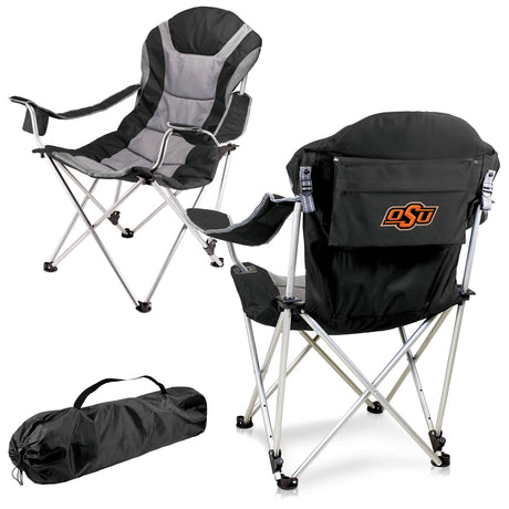 Oklahoma State Cowboys Reclining Camp Chair
