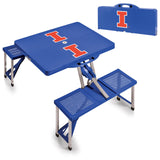 Illinois Fighting Illini Folding Picnic Table