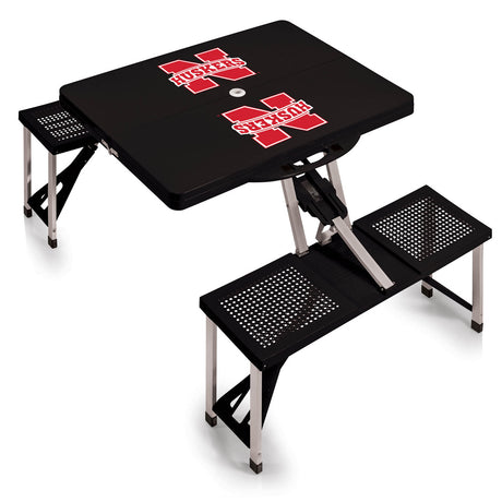 Nebraska Huskers Folding Picnic Table