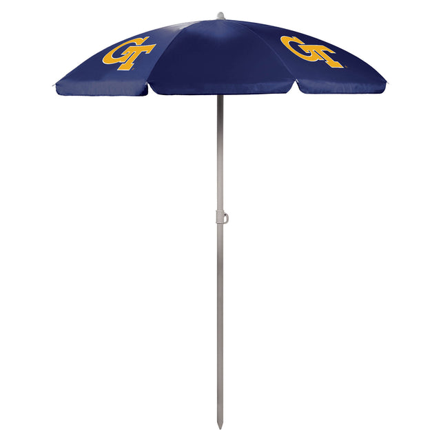 Georgia Tech Yellow Jackets Beach Umbrella