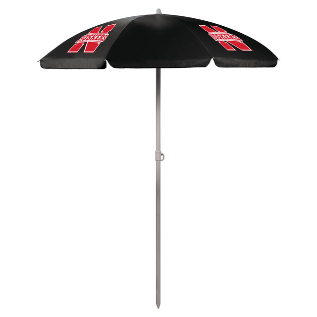 Nebraska Huskers Beach Umbrella