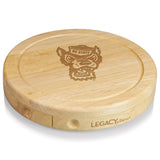 NC State Wolfpack Brie Cheese Cutting Board & Tools Set