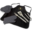 Colorado Buffaloes BBQ Apron Tote Pro Grill Set