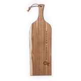 Georgia Tech Yellow Jackets Artisan Acacia Charcuterie Board