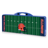 Illinois Fighting Illini Picnic Table Portable Folding Table with Seats