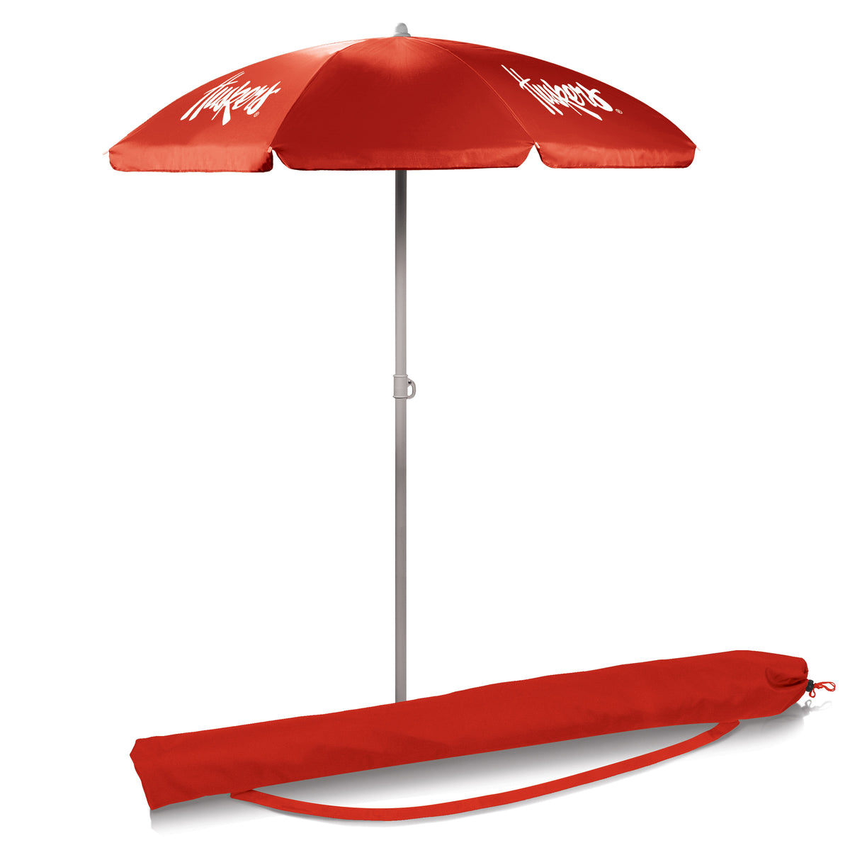 Nebraska Huskers 5.5 Ft. Portable Beach Umbrella