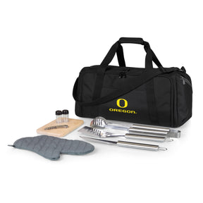 Oregon Ducks BBQ Kit Grill Set & Cooler