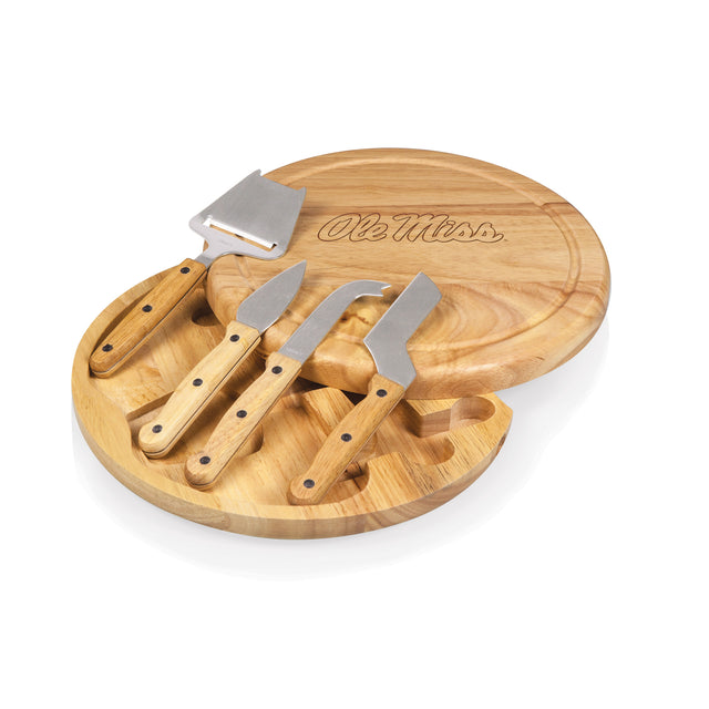 Mississippi Rebels Circo Cheese Cutting Board & Tools Set