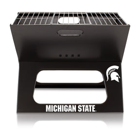 Michigan State Spartans Portable Charcoal BBQ Grill