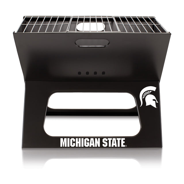 Michigan State Spartans Portable Charcoal BBQ Grill