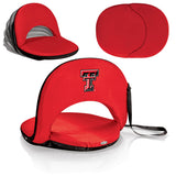 Texas Tech Red Raiders Portable Reclining Seat - Red