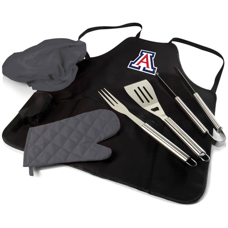 Arizona Wildcats BBQ Apron Tote Pro Grill Set