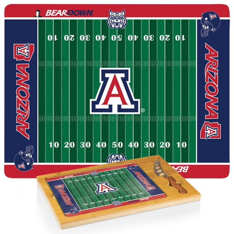 Arizona Wildcats Football Icon Cheese Tray