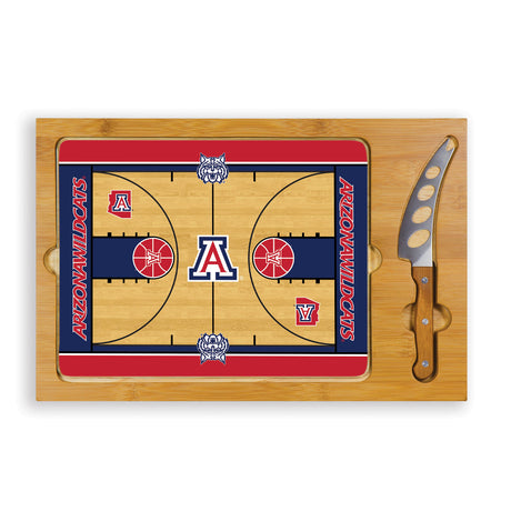 Arizona Wildcats Basketball Icon Cheese Tray