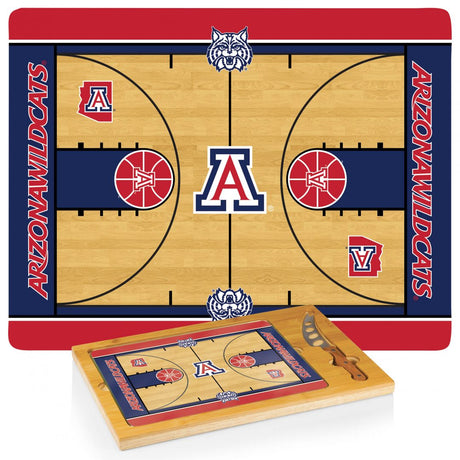 Arizona Wildcats Basketball Icon Cheese Tray