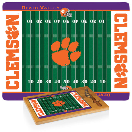 Clemson Tigers Icon Cheese Tray