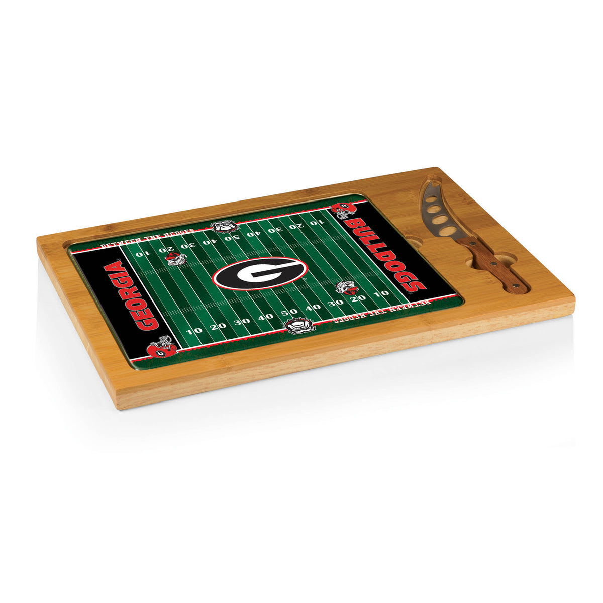 Georgia Bulldogs Icon Cheese Tray