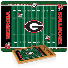 Georgia Bulldogs Icon Cheese Tray