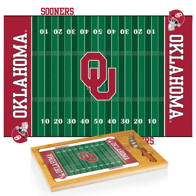 Oklahoma Sooners Icon Cheese Tray