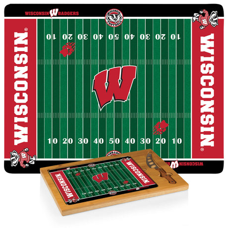 Wisconsin Badgers Icon Cheese Tray