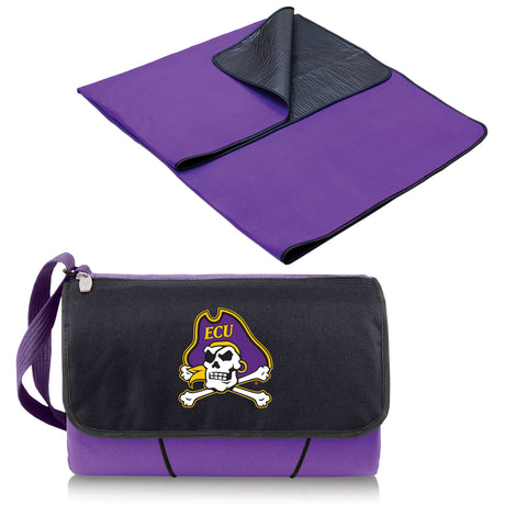 East Carolina Pirates Outdoor Picnic Blanket and Tote