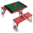 Arkansas Razorbacks Picnic Table Portable Folding Table with Seats
