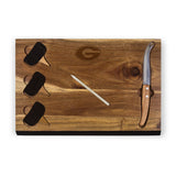 Georgia Bulldogs Delio Acacia Cheese Cutting Board & Tools Set