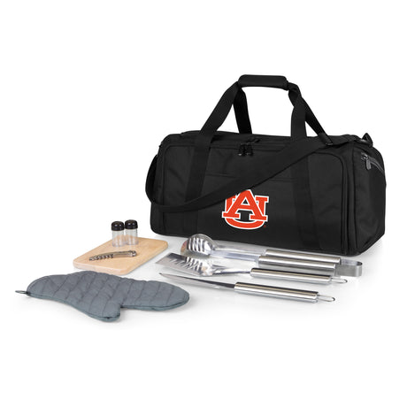 Auburn Tigers BBQ Kit Grill Set & Cooler